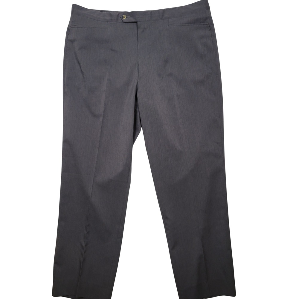 Mens Vintage Grey Sansabelt Dress Pants‎ 42x30